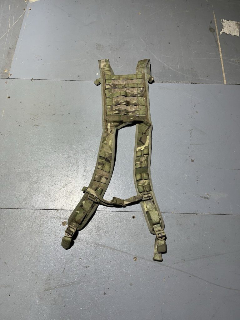 British Army Virtus H Type Combat Webbing Belt Yoke MTP One Size Used