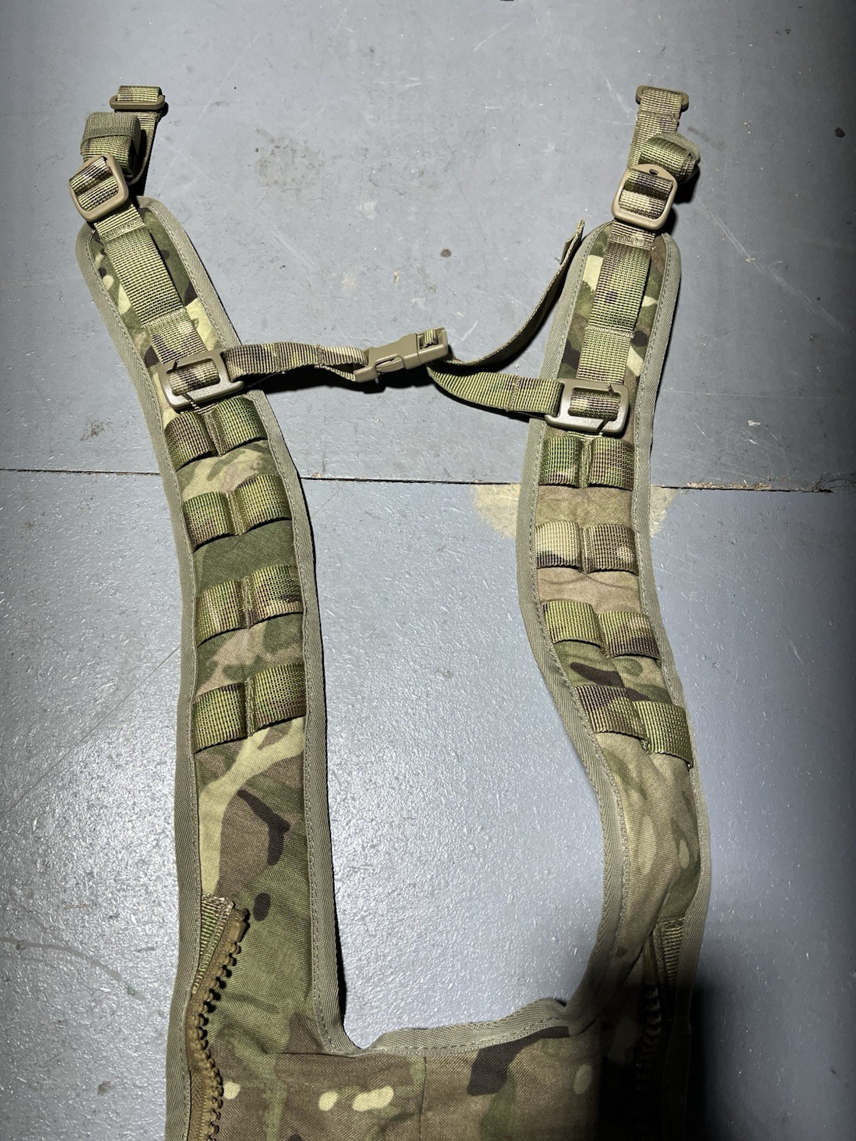 British Army Virtus H Type Combat Webbing Belt Yoke MTP One Size Used - Image 4