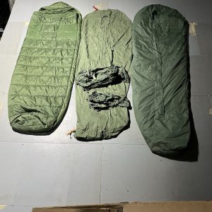 British Army Issued Modular Sleep System Sleeping Bags, Complete Sets