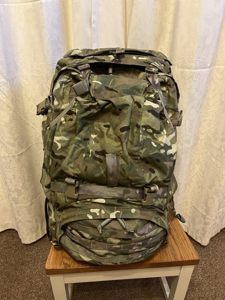 British Army Military Issue 90-Litre Bergen Rucksack Backpack Virtus MTP Grade 1