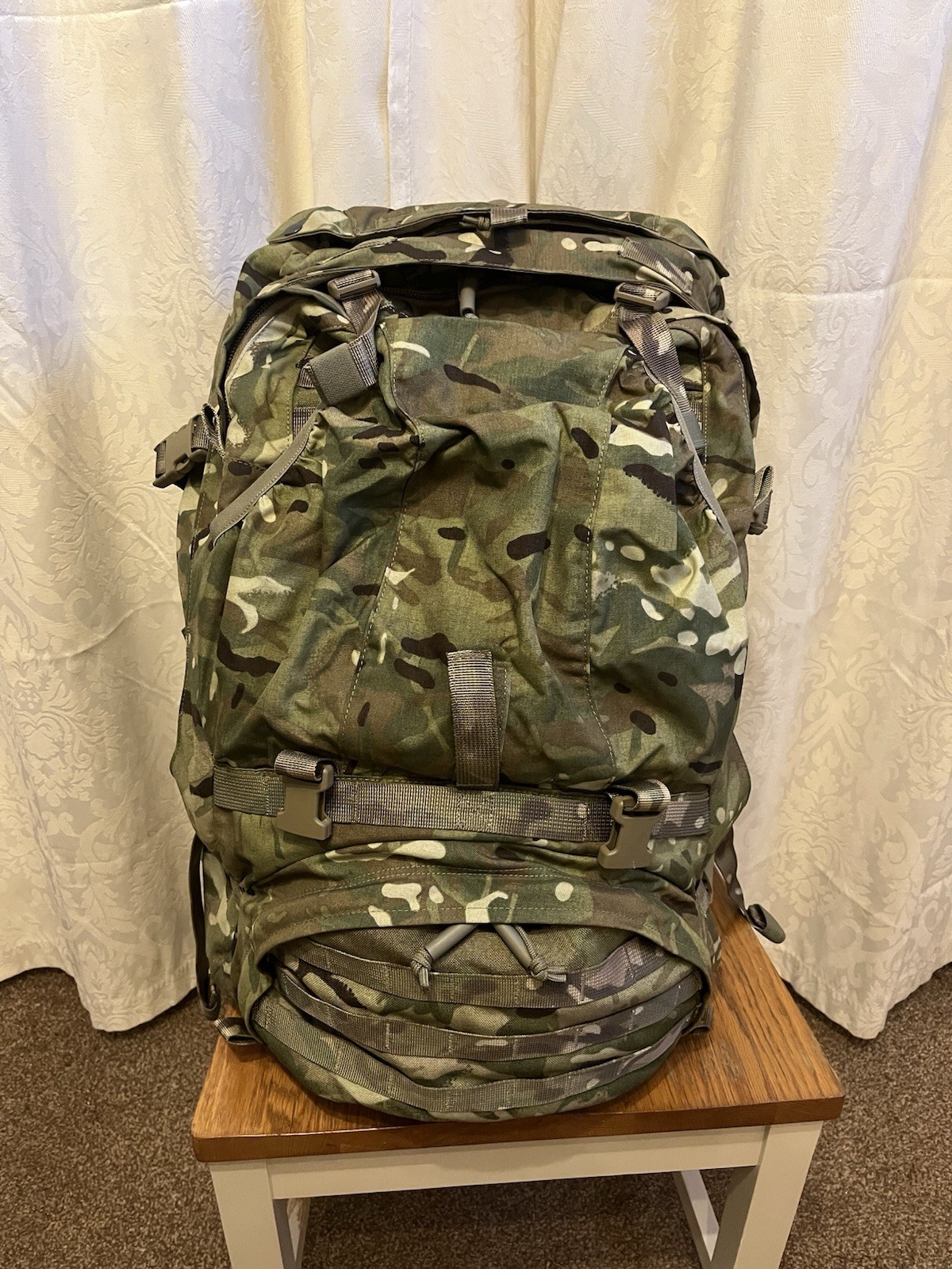 British Army Military Issue 90-Litre Bergen Rucksack Backpack Virtus MTP Grade 1