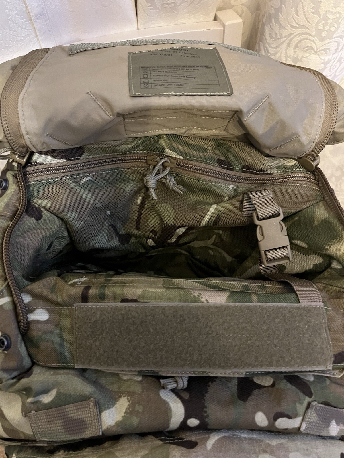 British Army Military Issue 90-Litre Bergen Rucksack Backpack Virtus MTP Grade 1 - Image 8