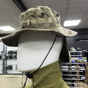 British Army MTP Bush/Boonie/Sun Hat/jungle Hat With Neck Shade Size 54 New