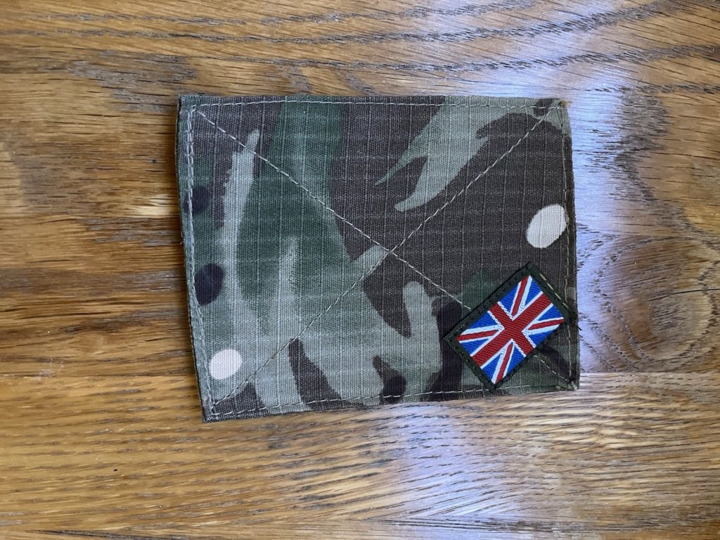 British Army MTP Blanking Patch Reversed Single For Right Arm New