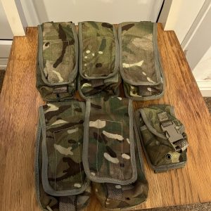 British Army MTP Osprey Pouches Joblot Used Great Condition
