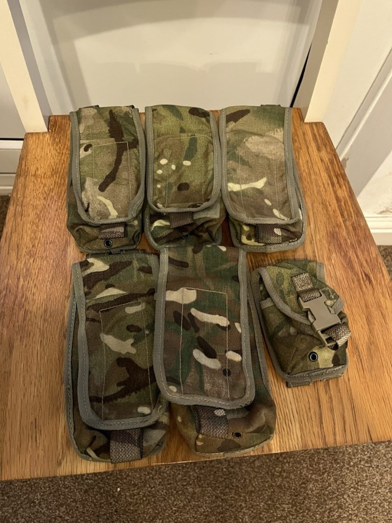 British Army MTP Osprey Pouches Joblot Used Great Condition