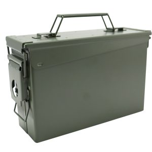 30 Cal Steel Ammo Tin – Olive Green – Olive Green 1
