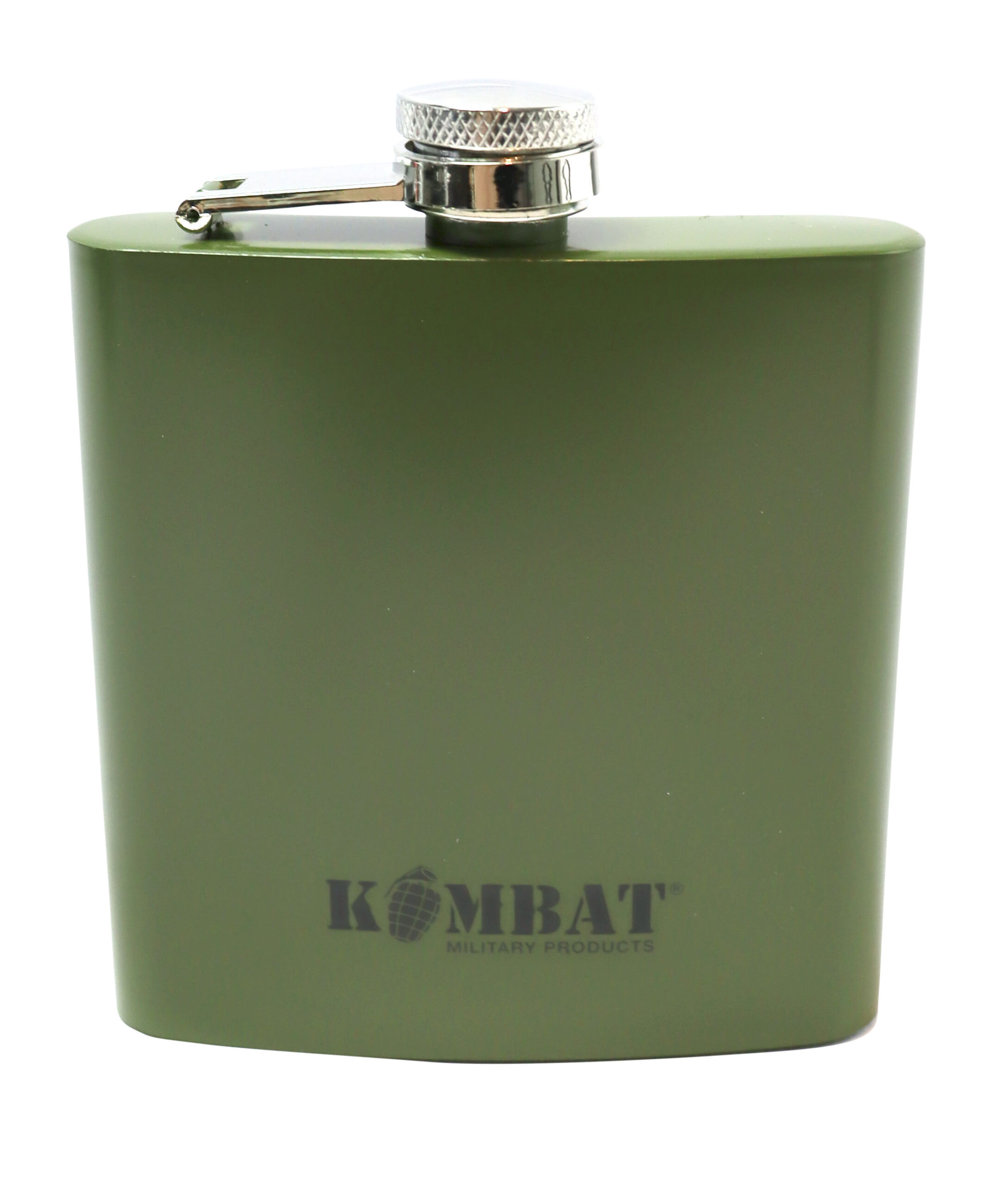 Stainless Steel Hip Flask 6oz – Matt Green 2