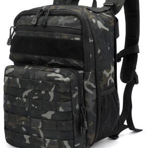 Raider 25L Expandable MOLLE Pack – BTP Black 1