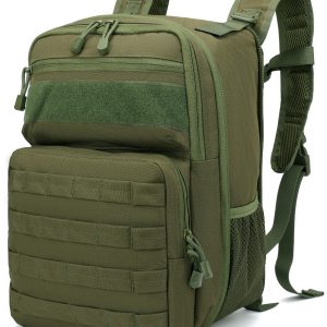 Raider 25L Expandable MOLLE Pack – Olive Green – Olive Green 1