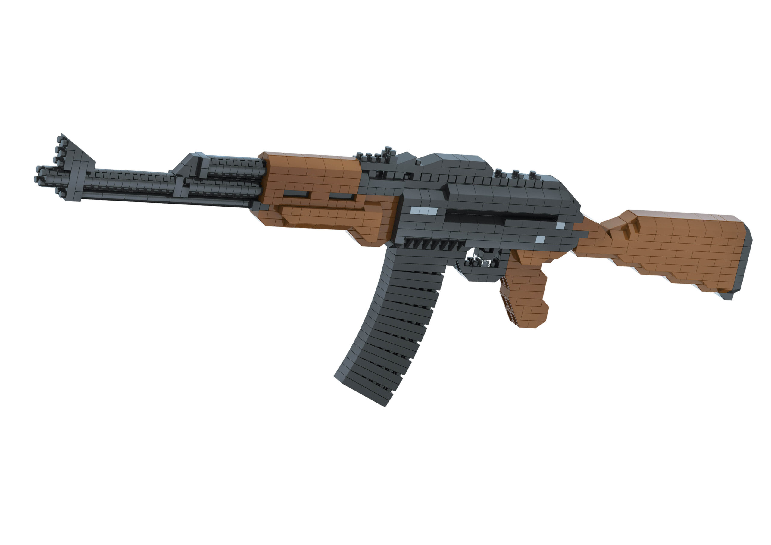 Mini Block Set – AK47 (628 pcs) 1
