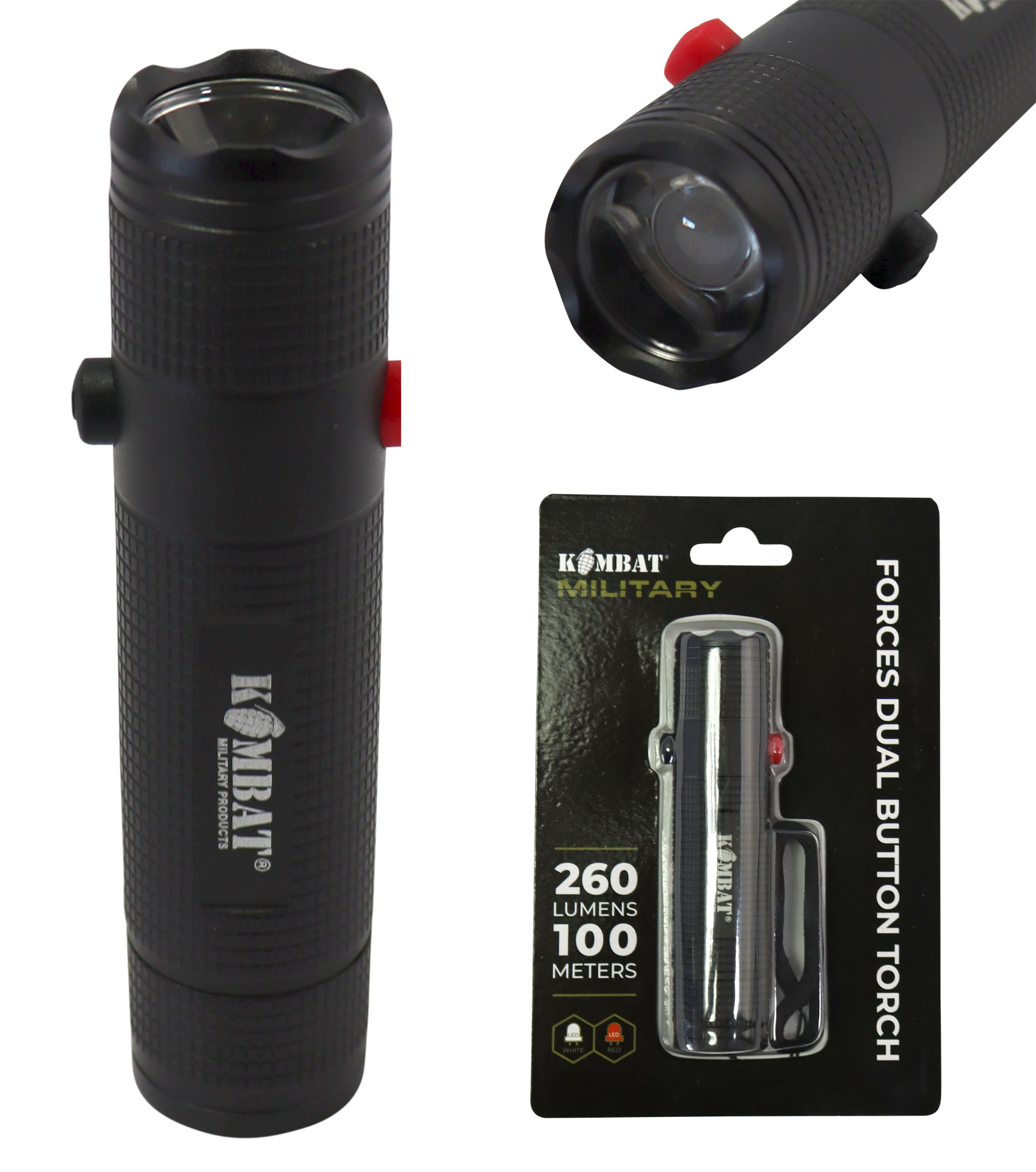 Forces Dual-Button Torch – 260 Lumens 3