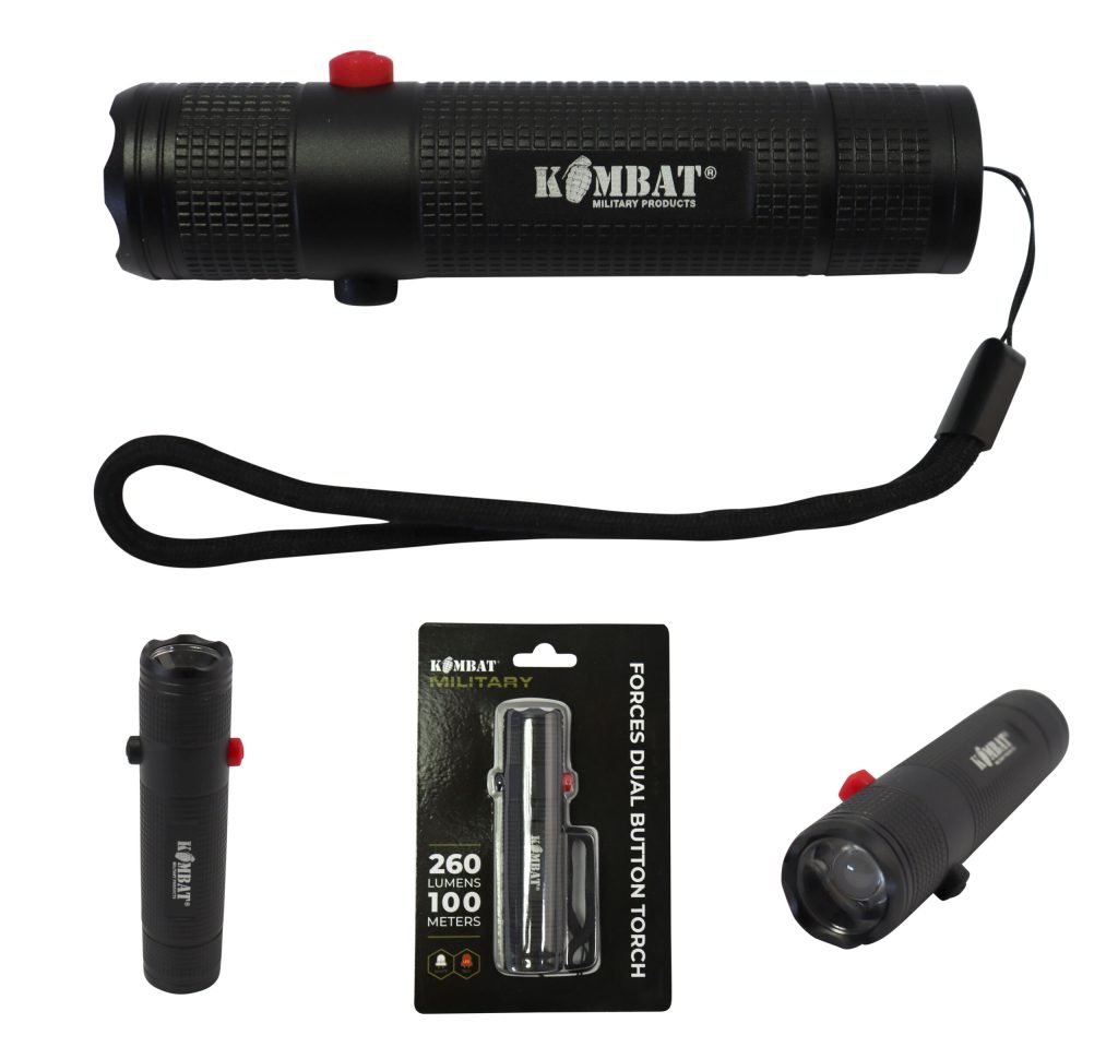 Forces Dual-Button Torch – 260 Lumens