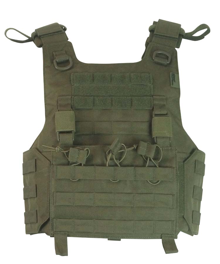 Raider Buckle-Tek Plate Carrier Olive Green 1