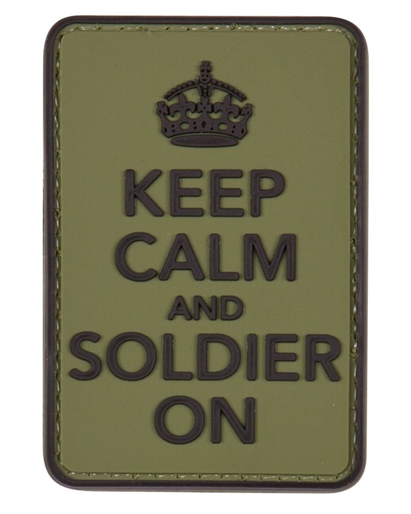 Keep Calm SOLDIER ON -OG Patch 1