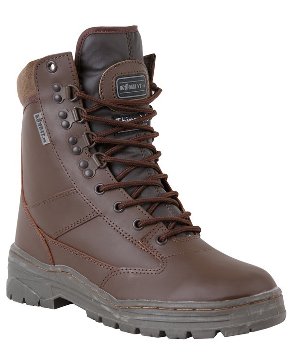 Patrol Boot All Leather MOD Brown - Image 2