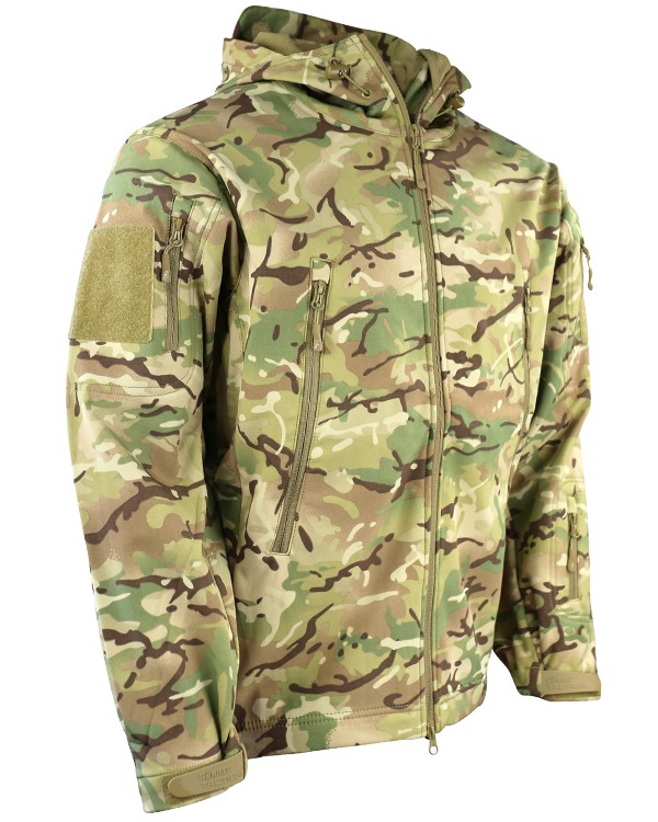 PATRIOT Tactical Soft Shell Jacket BTP
