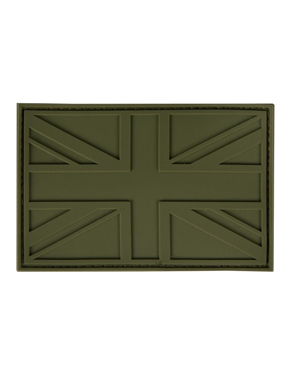 UK PVC Stealth Patch Olive Green 1