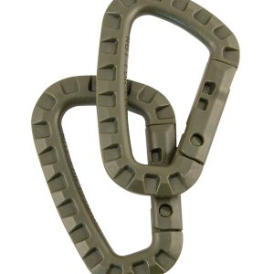 Tactical Carabiners Olive Green (LOOSE) 1