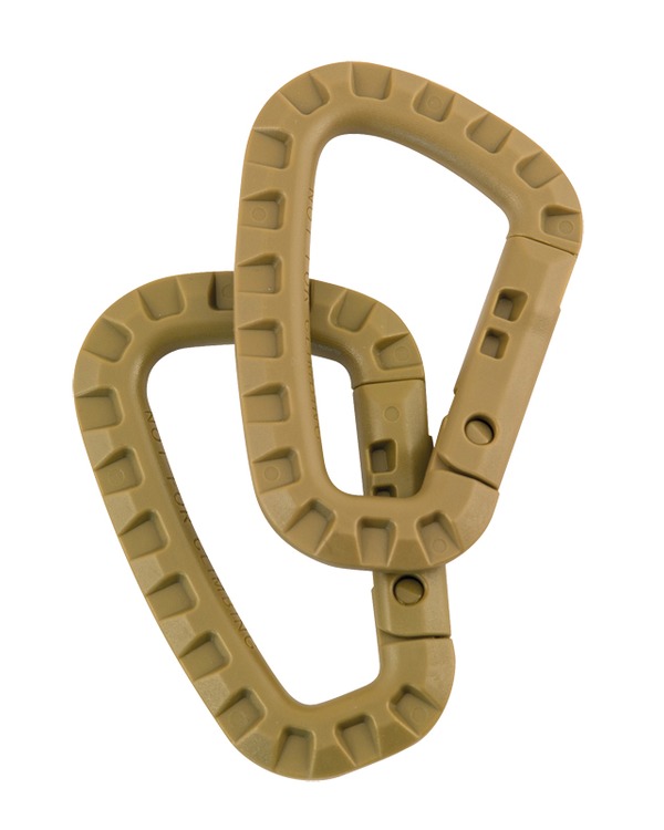 Tactical Carabiners Coyote (LOOSE) 1