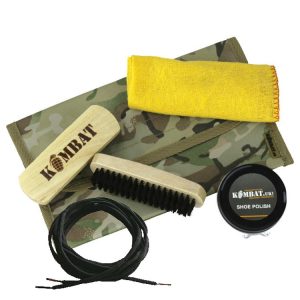Military Boot Care Kit BTP with BLACK polish / Laces 1