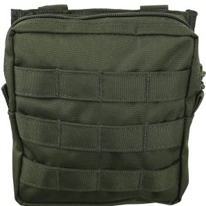 Medium MOLLE Utility Pouch Olive Green 1