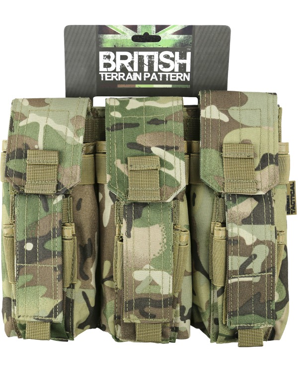 Triple Mag Pouch WITH Pistol Mag BTP 3