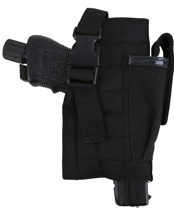 Molle Gun Holster with Mag Pouch Black 1