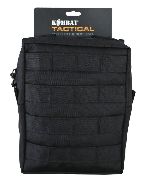 Large MOLLE Utility Pouch Black 4