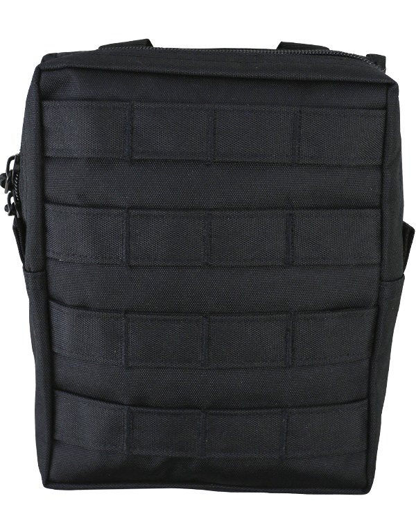 Large MOLLE Utility Pouch Black 1
