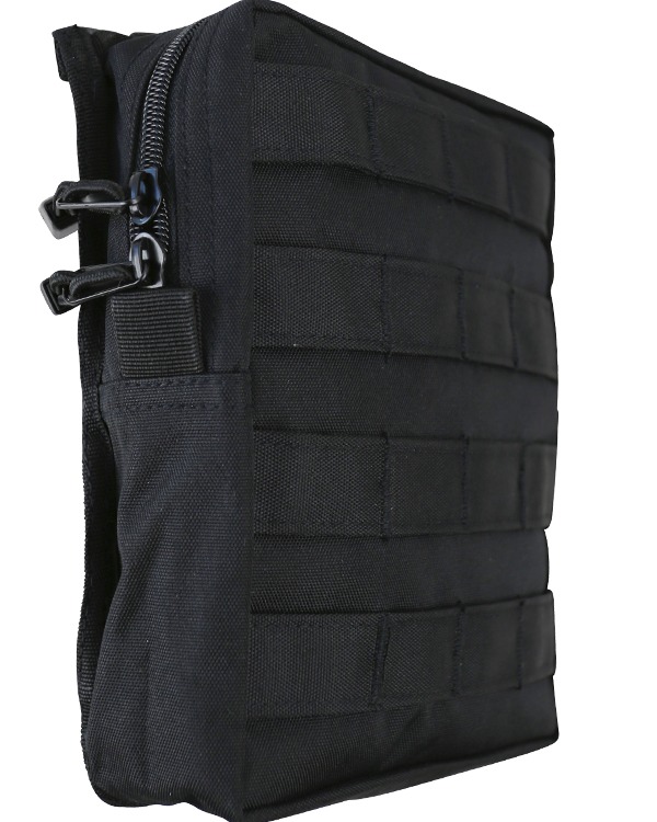 Large MOLLE Utility Pouch Black 2