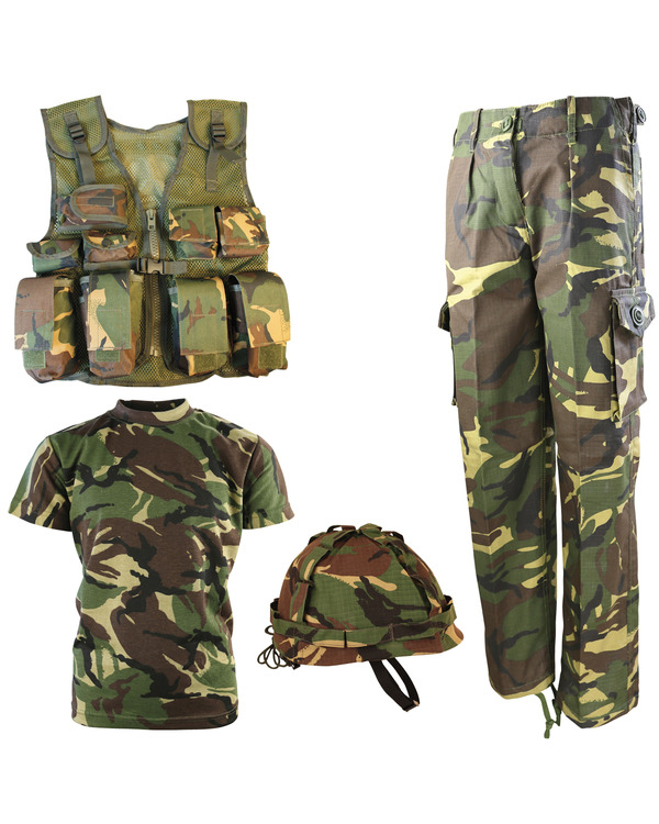 .Kids Number 1 Army Combo Set DPM