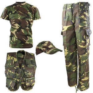 .Kids Camouflage Explorer Army Kit   DPM