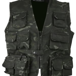 Kids Tactical Vest   BTP Black
