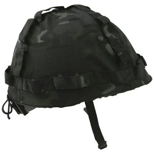 M1 Plastic Helmet with Cover BTP Black 1