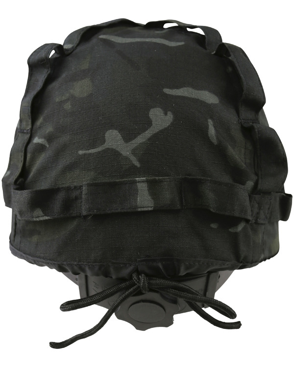 M1 Plastic Helmet with Cover BTP Black 2