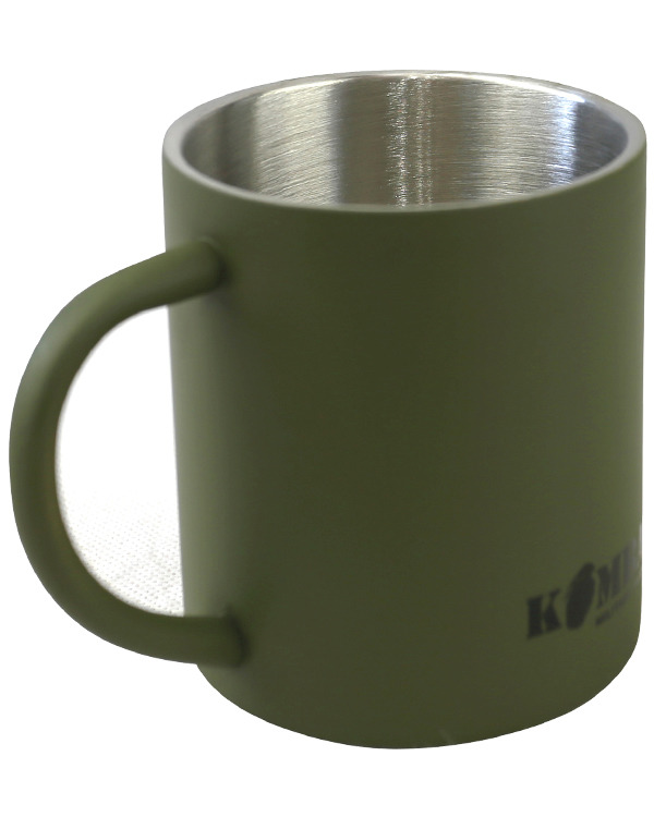 Stainless Steel Mug 330ml Olive Green 2