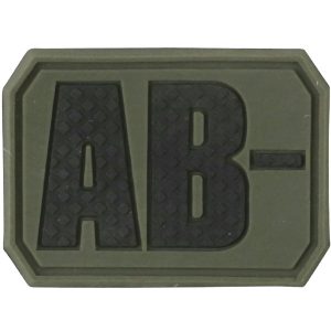 Blood Group Patch AB- 1