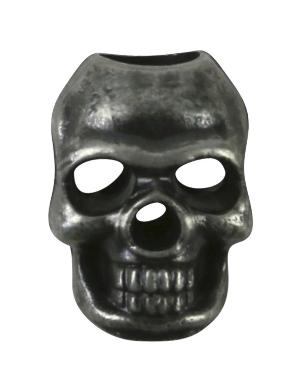 Skull Cord Stoppers Silver 2