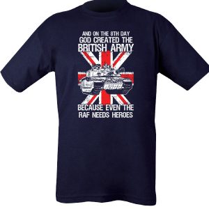 God Created the British Army T-shirt