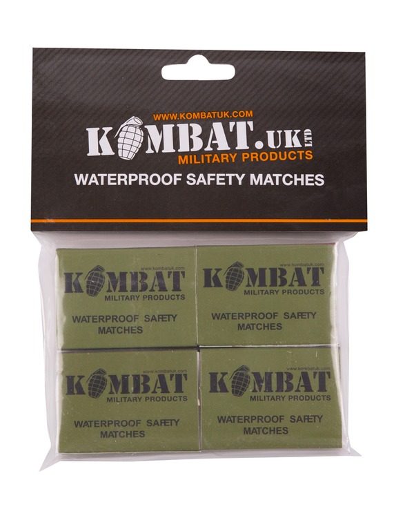 Waterproof Matches (Pack of Four) 1