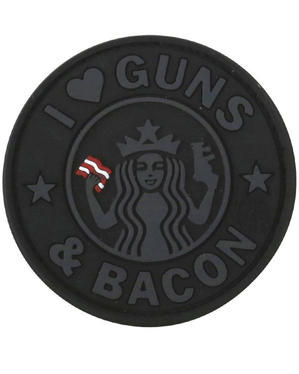 Guns Bacon Patch Black 1