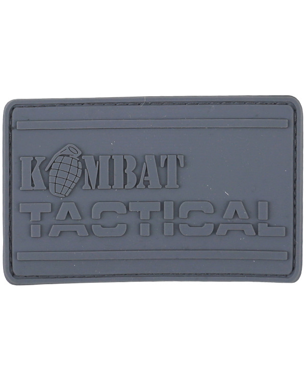 Kombat PVC Tactical Patch Gunmetal Grey 1