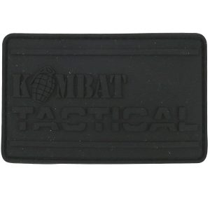 Kombat PVC Tactical Patch Black 1