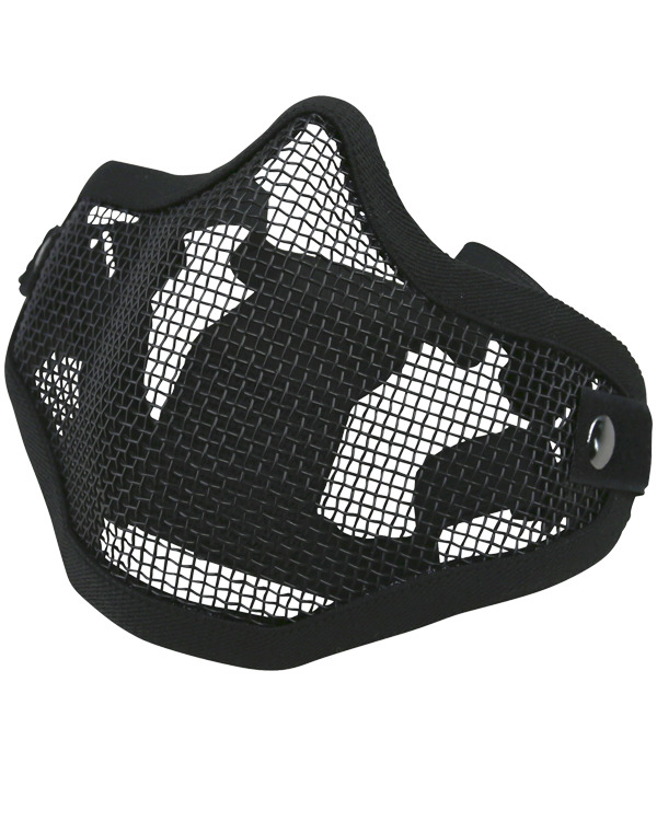 Tactical Face Mask Black 1