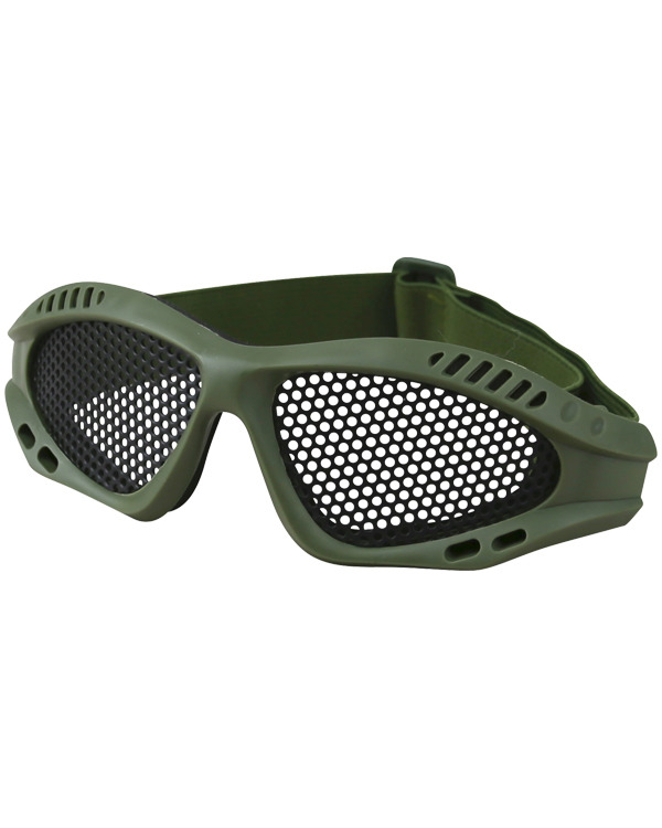 Tactical Mesh Glasses   Olive Green