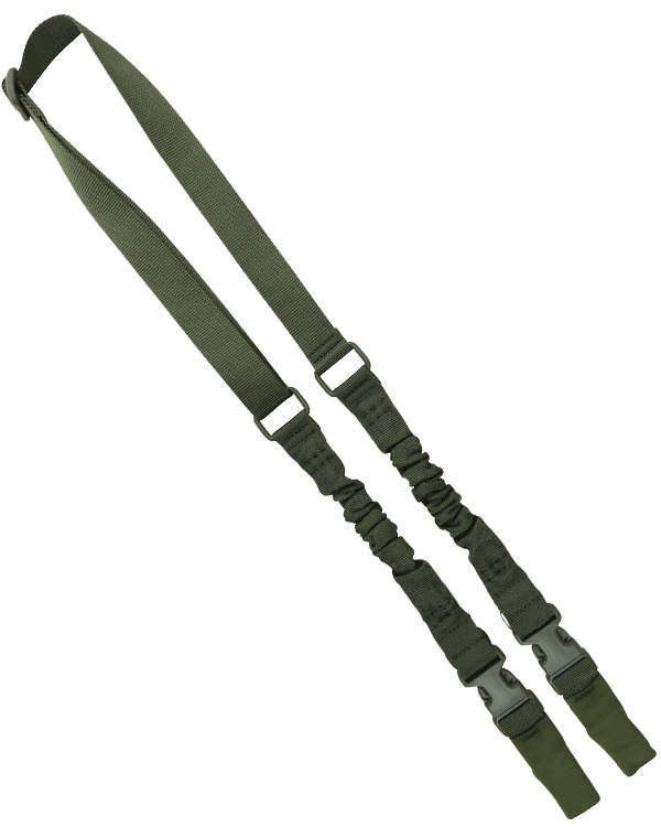 Double Point Bungee Sling Olive Green 1
