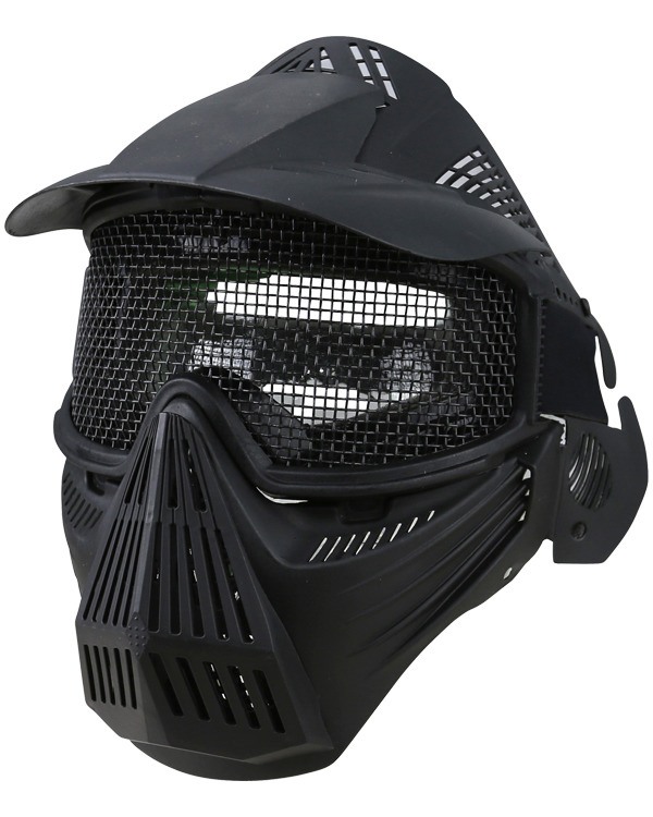 Full Face Mesh Mask   Black