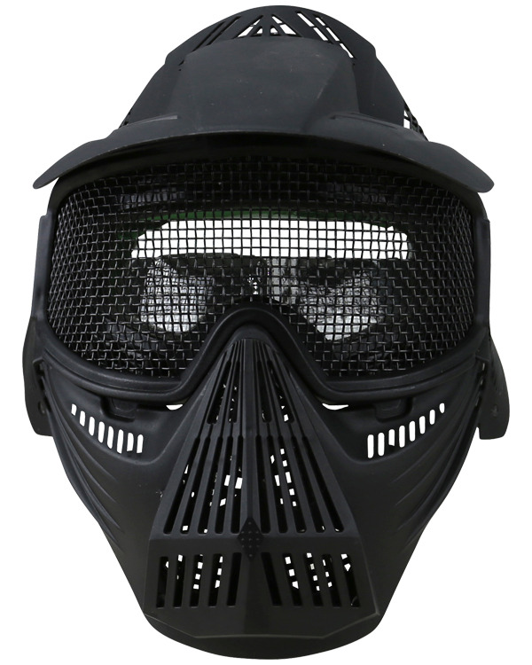 Full Face Mesh Mask Black 2