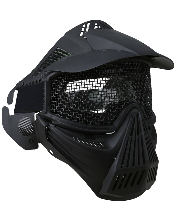 Full Face Mesh Mask Black 3